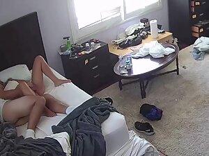 Spying on guy with big dick that cums too quickly for his hot girlfriend Picture 7