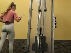 Lazy workout of blonde with epic ass Picture 6
