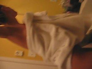 Showing off my smoking hot girlfriend Picture 4