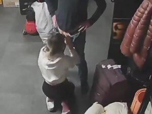 Blowjob got caught on camera in the workplace Picture 3