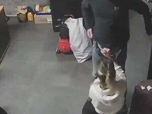 Blowjob got caught on camera in the workplace Picture 6