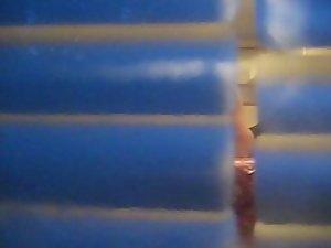 Peeping on a naked neighbor woman Picture 1