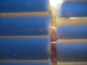 Peeping on a naked neighbor woman Picture 4