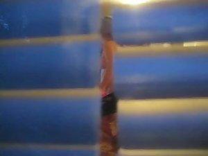 Peeping on a naked neighbor woman Picture 7