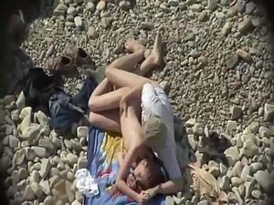 Bent her over and fucked on a beach Picture 7