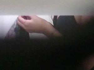 Peeping on neighbor in lingerie through window Picture 4