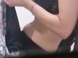 Peeping on neighbor in lingerie through window Picture 7