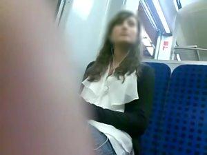Mesmerized by a woman on the train Picture 3