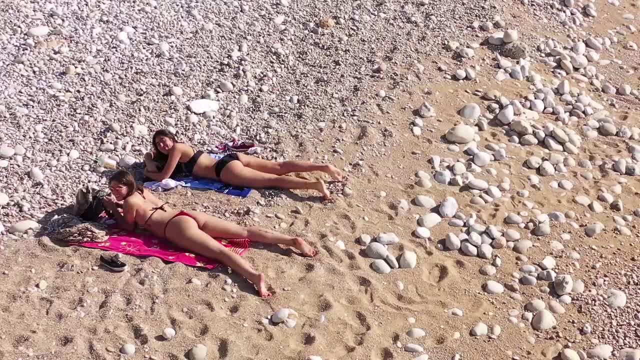 drone voyeur cam beach