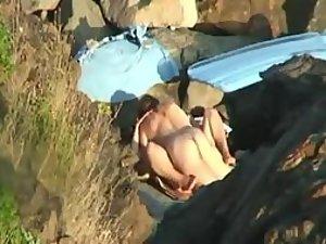 Ninja voyeur climbed to see them fuck Picture 1