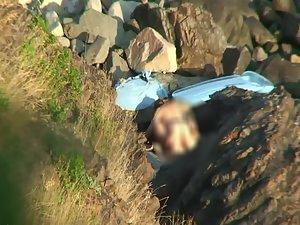 Ninja voyeur climbed to see them fuck Picture 8