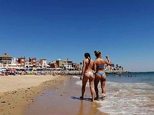 Special topless girl with tattoo on her butt cheek Picture 1