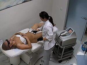 Spying on fuckable milf during depilation Picture 6