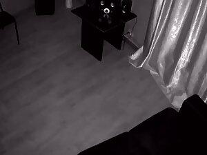 Spying on sexy stripper teasing a guy in private Picture 1