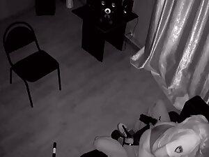 Spying on sexy stripper teasing a guy in private Picture 2