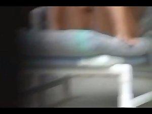 She reads a book and swims naked Picture 2