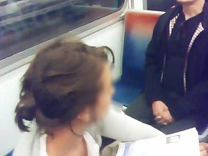 Student girl's lovely boobs Picture 8