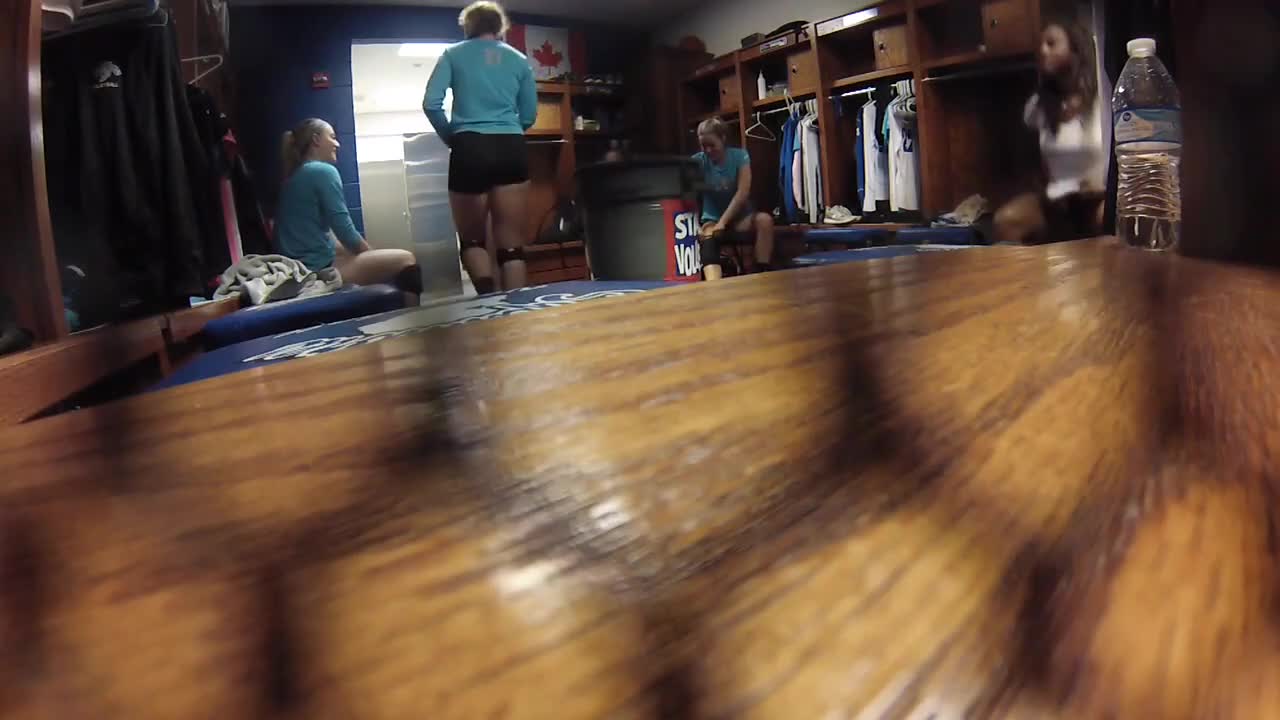 Long spy video inside female locker room
