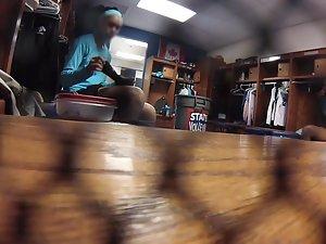 Long spy video inside female locker room Picture 7