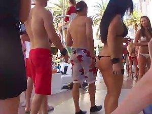 Sexy babe was in a dancing mood Picture 5