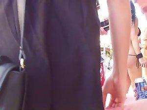 Sexy babe was in a dancing mood Picture 7