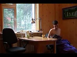 Milf fucked by a teen guy in the kitchen Picture 2