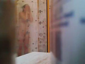 Tiny sister spied naked by her brother Picture 5