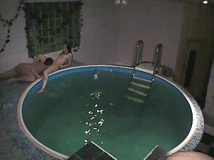 Couple caught fucking in a wellness pool Picture 4