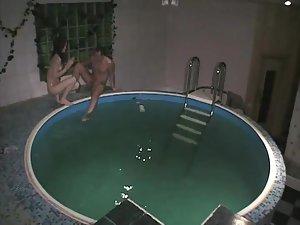 Couple caught fucking in a wellness pool Picture 5