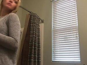Spying on friend's brilliant naked tits Picture 8