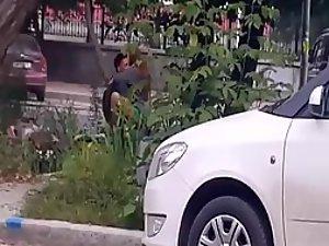 Couple trying to fuck out in the open Picture 1