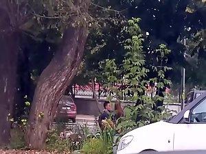 Couple trying to fuck out in the open Picture 6