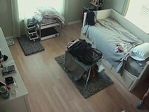 Spying on naked sister in her room Picture 2
