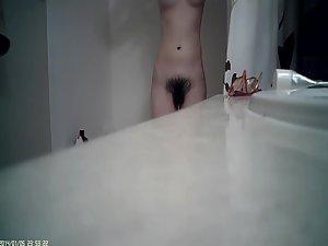 Peeping on a hairy vigrin pussy Picture 4