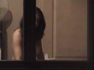 Peeping on neighbor girl's great rack Picture 8