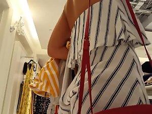 Shorts accidentally went up inside ass crack Picture 5