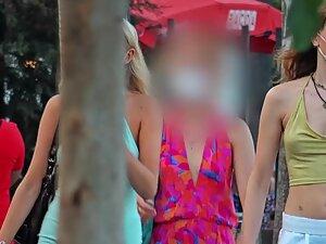 Perky tits jiggle when they walk faster Picture 4