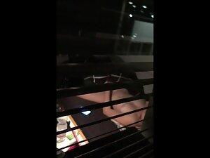 Window peeping on a satisfied pussy Picture 2