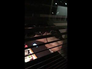 Window peeping on a satisfied pussy Picture 3