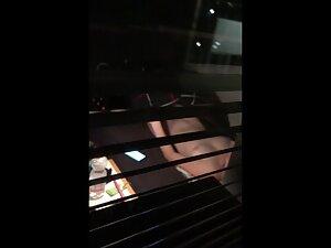 Window peeping on a satisfied pussy Picture 8