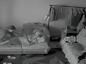 Hidden cam caught chubby lesbian licking pussy - Voyeur Videos