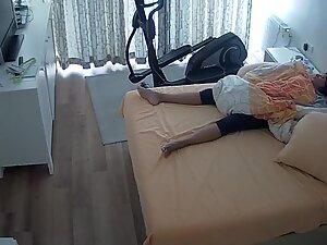 Spying on stepsister masturbating under sheets Picture 6