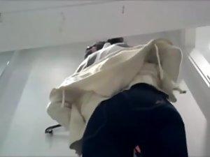 Perfect ass spied while she tries clothes Picture 7