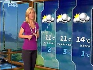 Hot cameltoe on a weather girl Picture 7