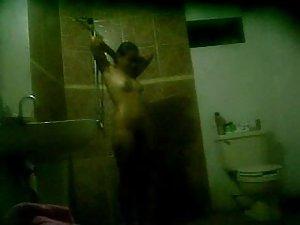 Spying her as she showers Picture 8