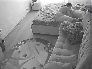 Hidden cam caught wife giving blowjob in bedroom Picture 5