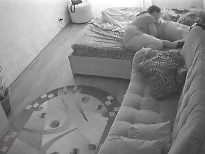 Hidden cam caught wife giving blowjob in bedroom Picture 6
