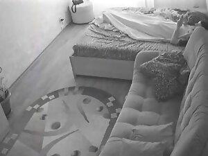 Hidden cam caught wife giving blowjob in bedroom Picture 8