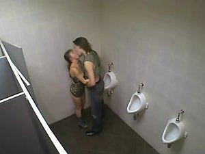 Incredible sex caught in a club toilet Picture 2