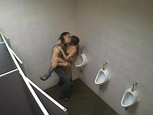 Incredible sex caught in a club toilet Picture 6